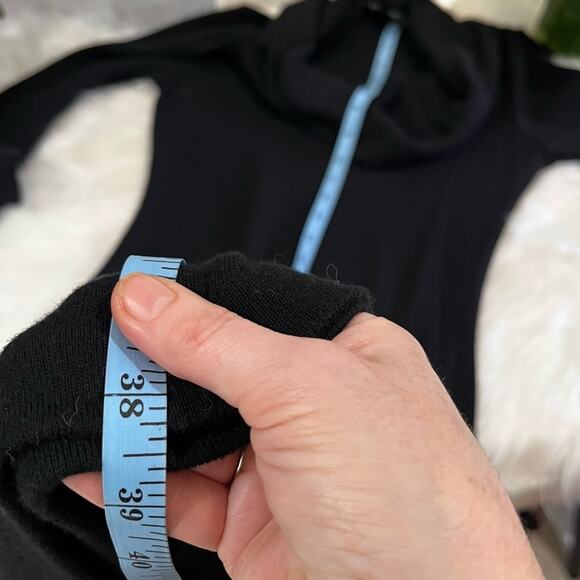 NEW Banana Republic Wool Classic Fit Flare Midi Cowl Neck Sweater Dress XS NWOT - Picture 16 of 16